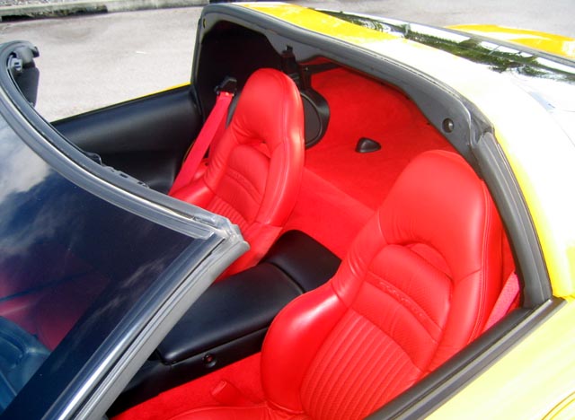 Best interior color for a yellow car