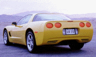 2000 Millenium Yellow Corvette Coupe